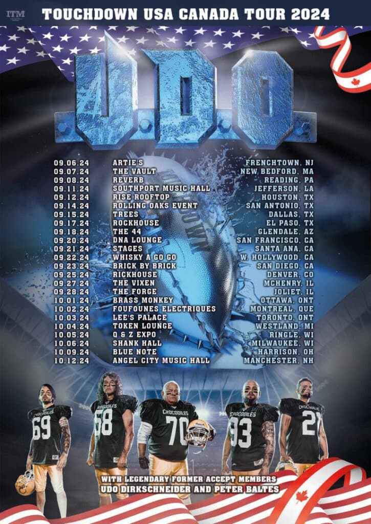 U.D.O.tour flyer 1