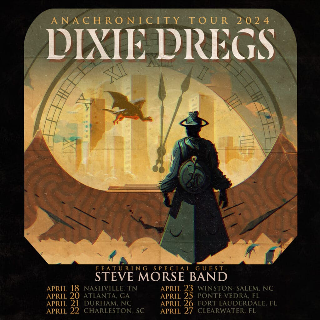 Dixie Dregs tour cover