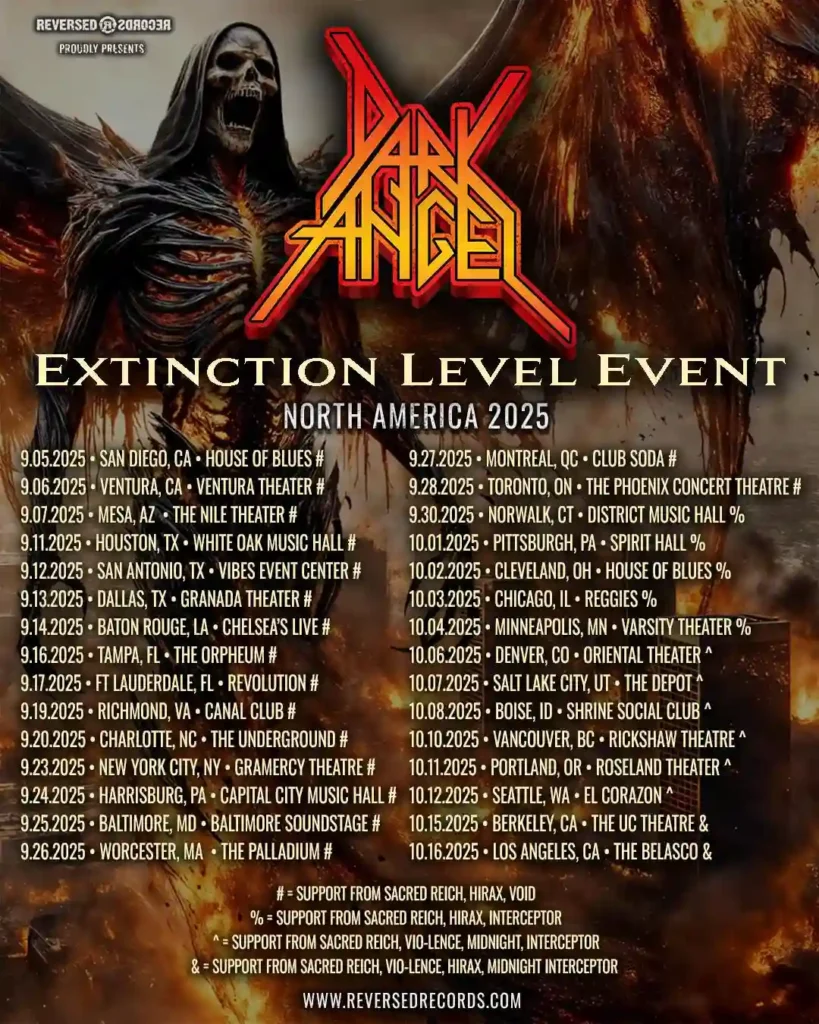 Dark Angel Tour