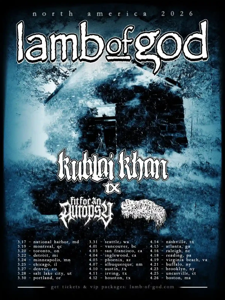 Lamb of God Tour