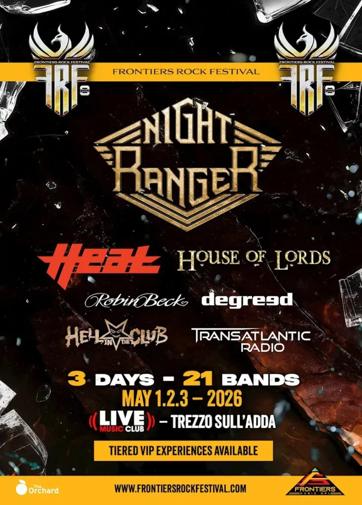 Frontiers Rock Festival 2026 Bands