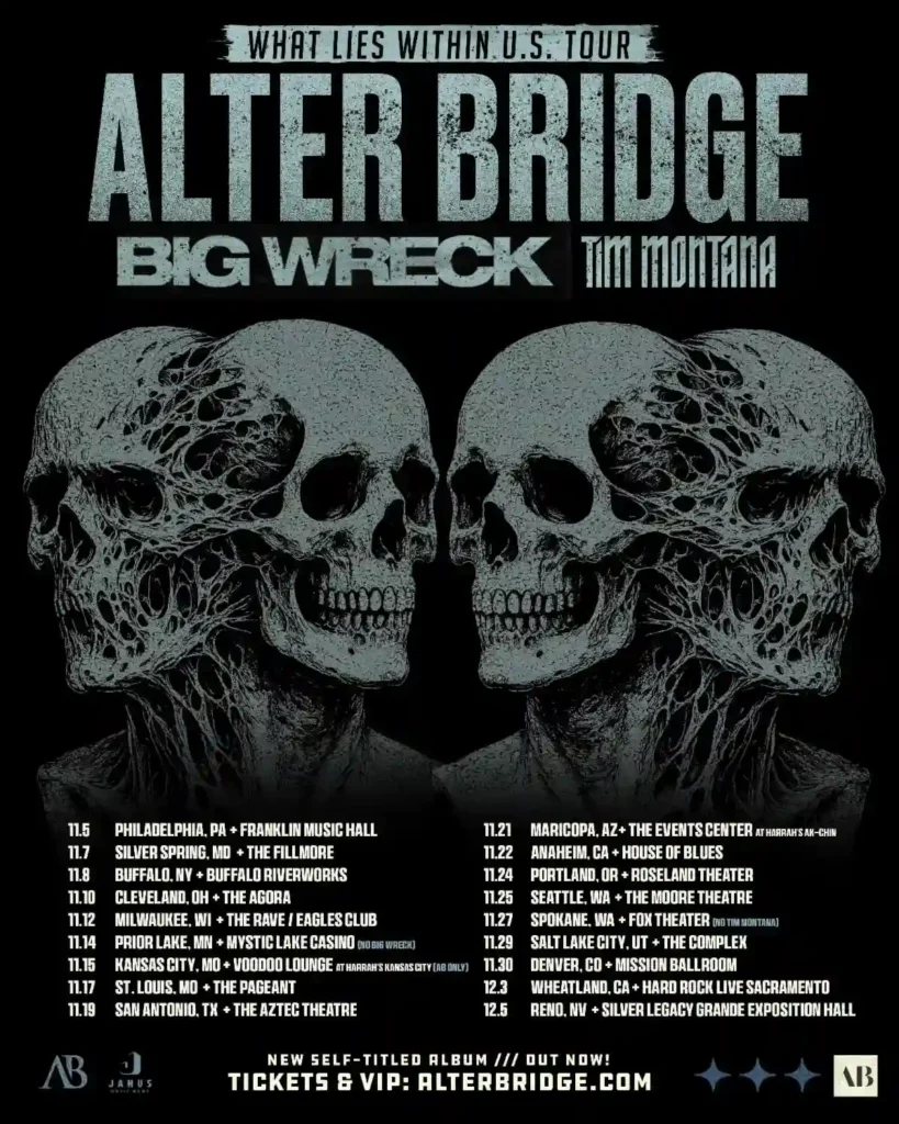 Alter Bridge Tour