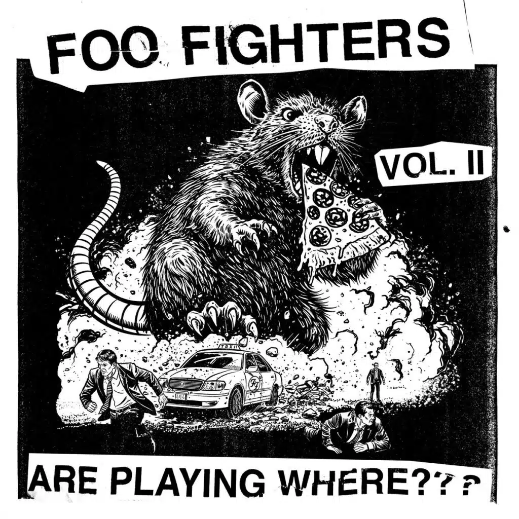 Foo Fighters - Are Playing Where??? Vol. II EP cover