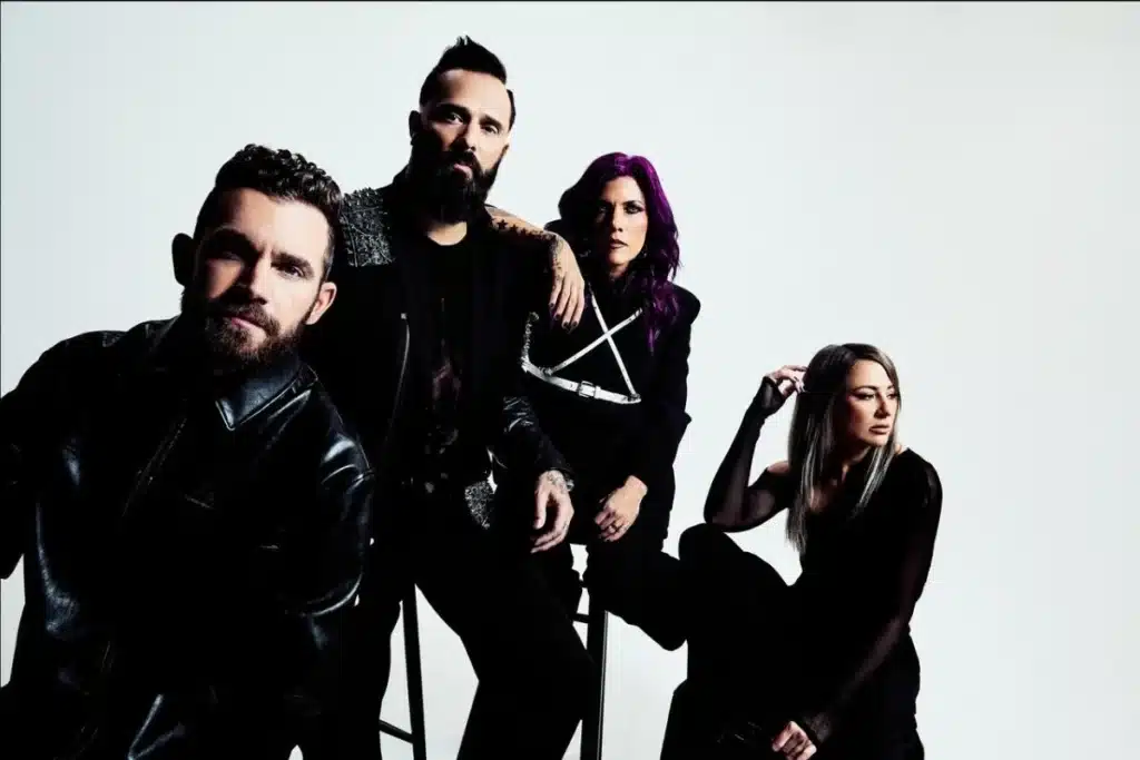 Skillet band photo 2026 (photo by Jimmy Fontaine)
