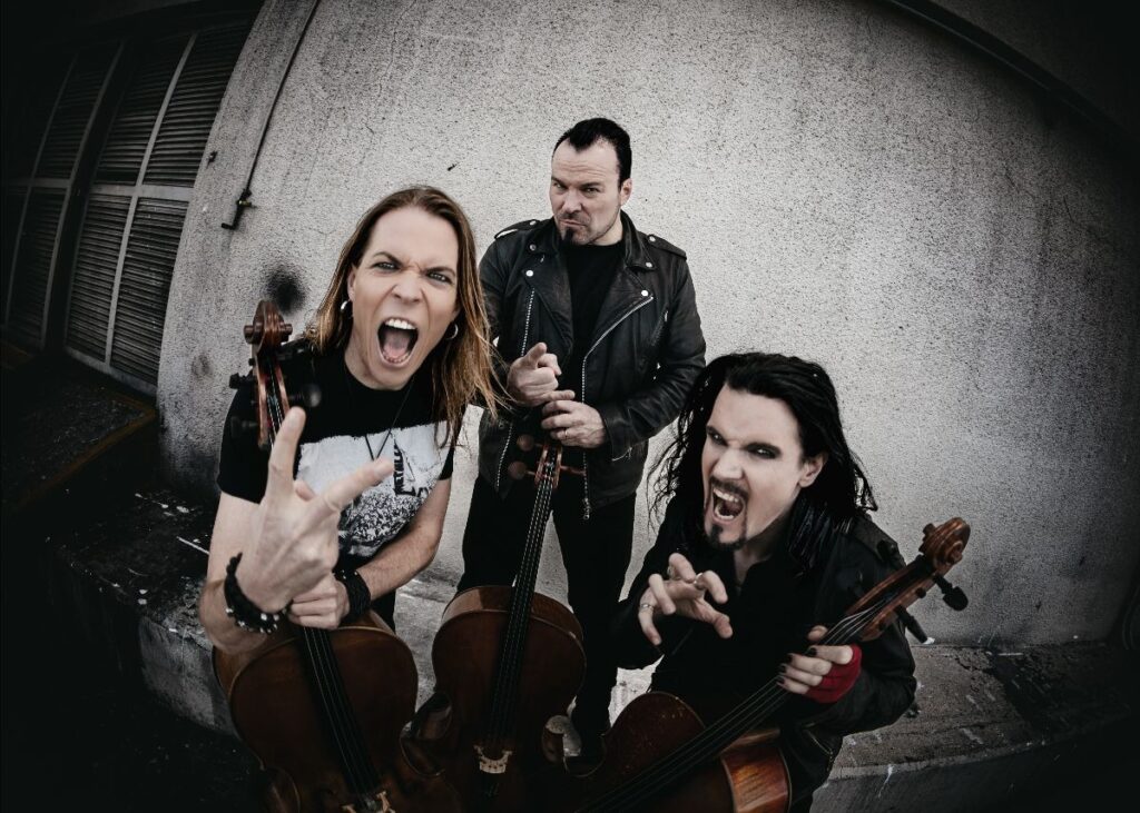 Apocalyptica band photo by Riki Murto
