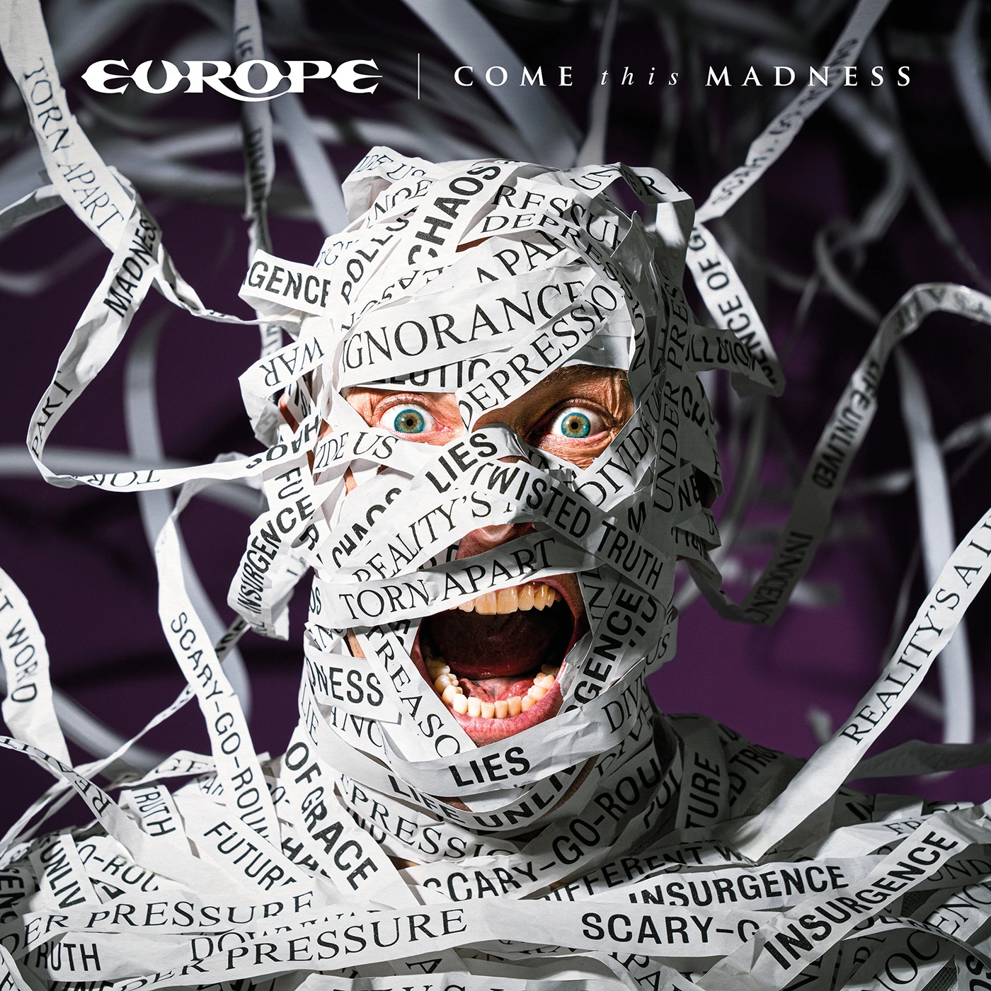 Europe Come This Madness album cover by Storm Studios