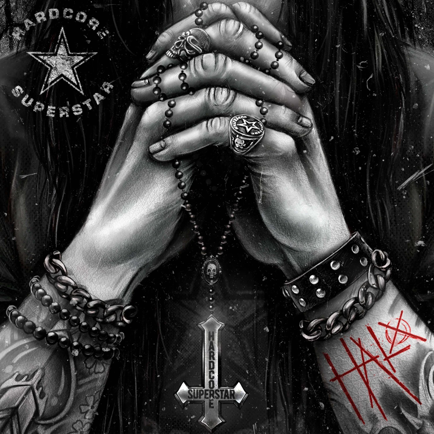 Hardcore Superstar Halo single cover