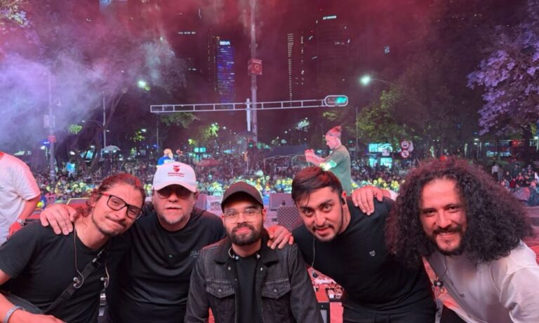 Hijos del Viento en la Marcha para Jesus 2026 en Ciudad de Mexico