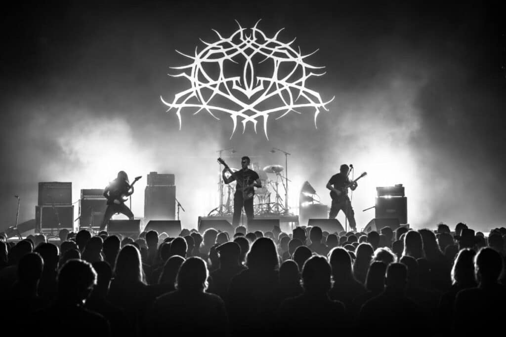Krallice live, photo by Paul Verhagen Photography