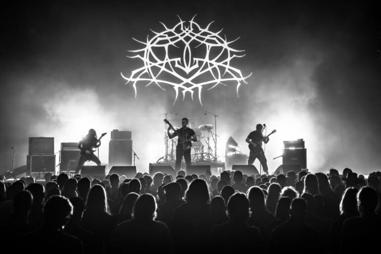 Krallice live, photo by Paul Verhagen Photography