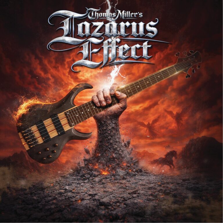 Thomas Millers Lazarus Effect album cover by Rodrigo Gudina