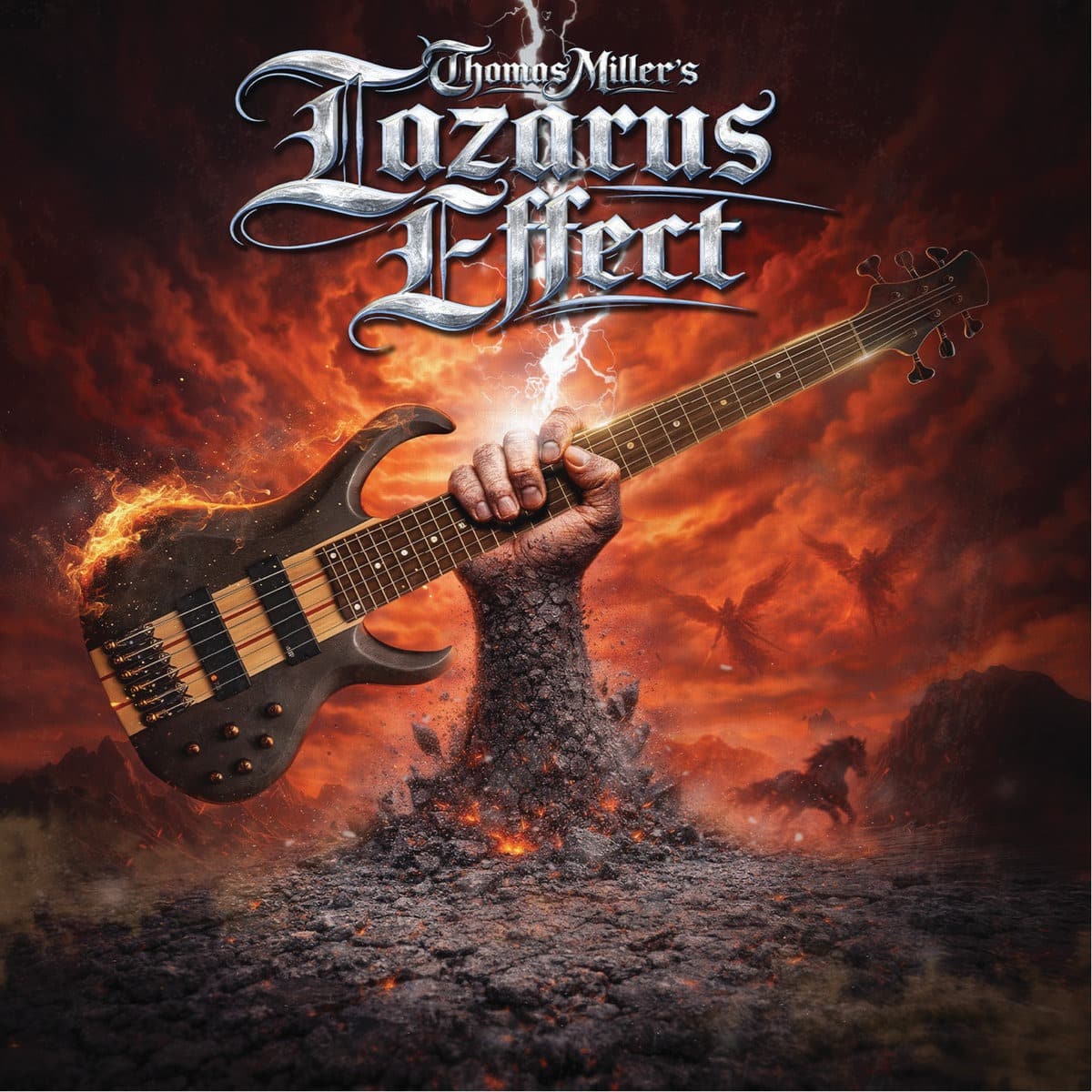 Thomas Millers Lazarus Effect album cover by Rodrigo Gudina