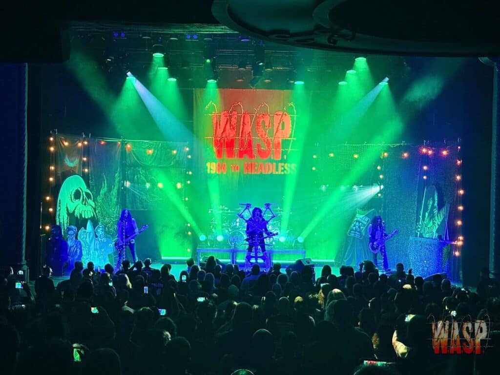 W.A.S.P. performing on the 1984 To Headless tour
