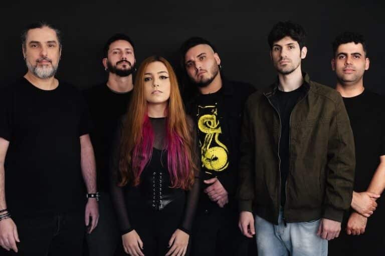 Abstracted six-piece band photo