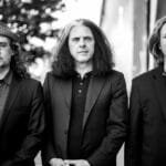 Alex Skolnick Trio black and white band photo