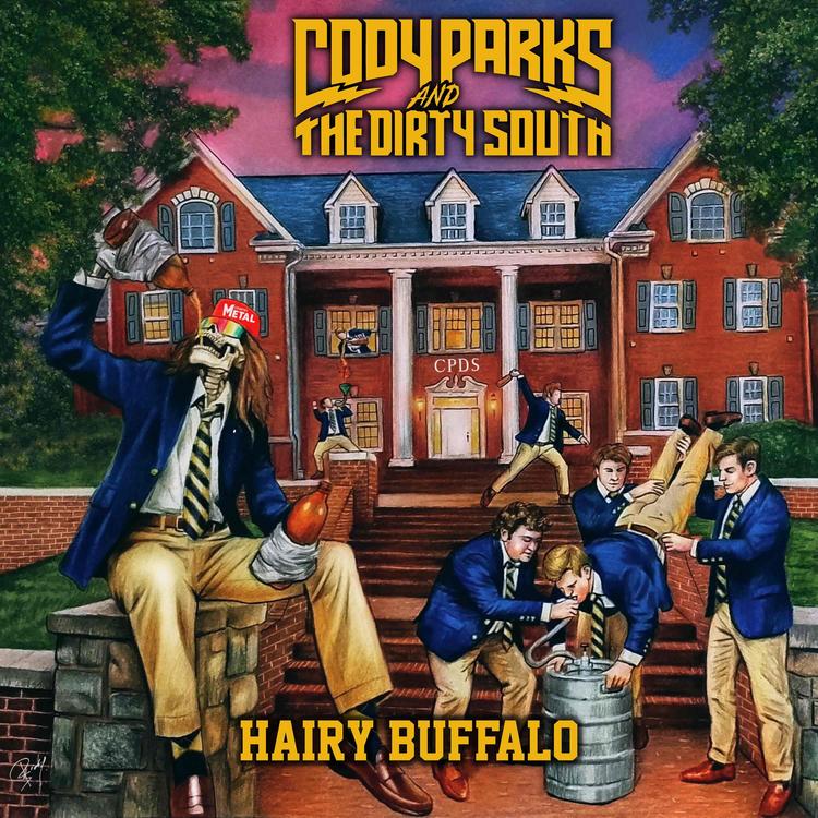 Cody Parks and The Dirty South Hairy Buffalo single artwork