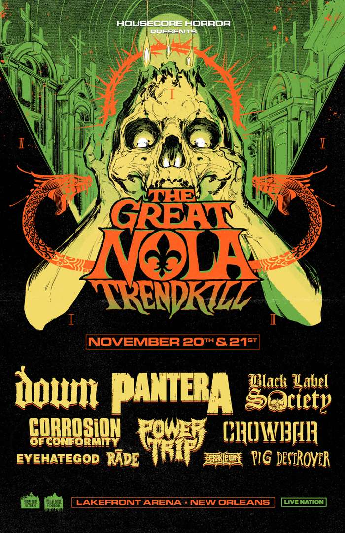 The Great NOLA Trendkill festival poster