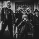 Fimir band photo in black and white