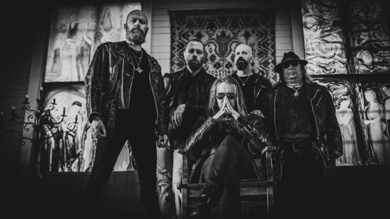 Fimir band photo in black and white