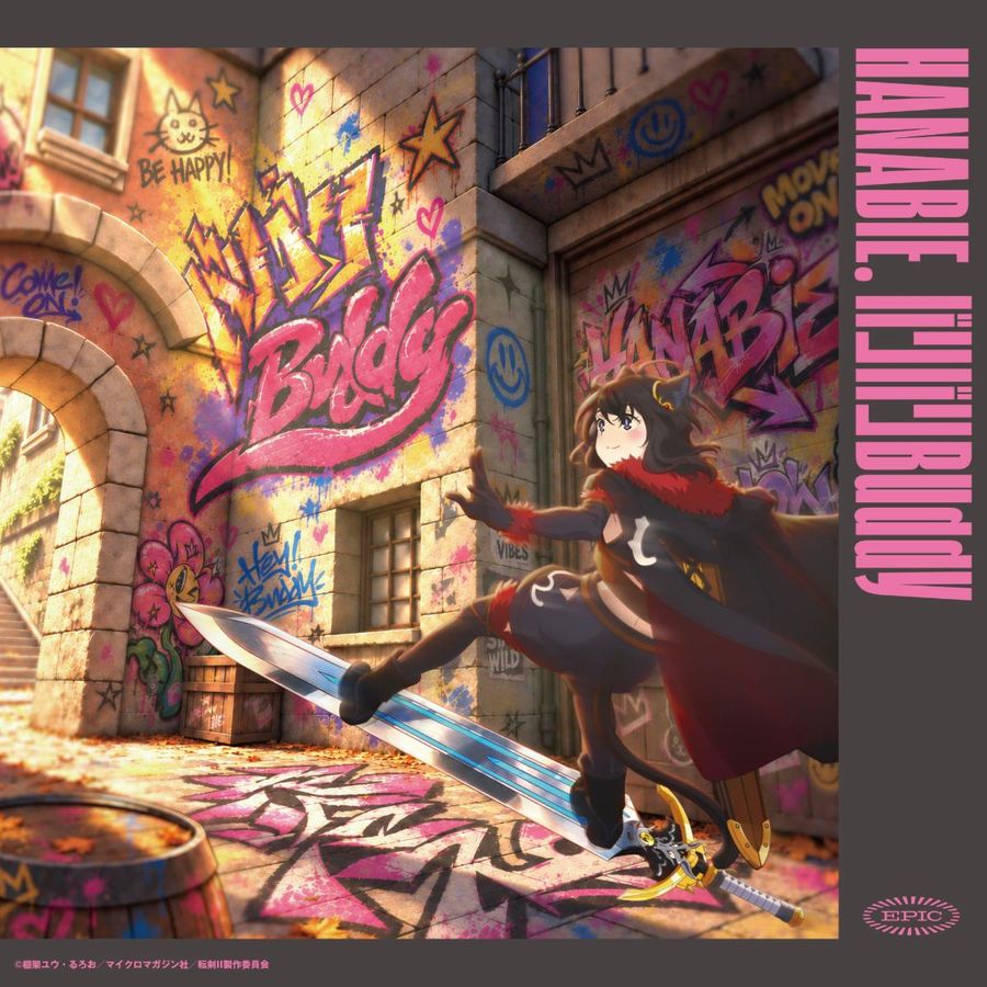 HANABIE. Bari Bari Buddy single artwork