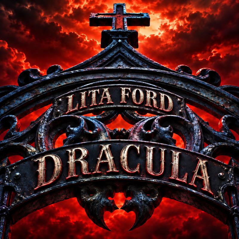 Lita Ford Dracula single artwork