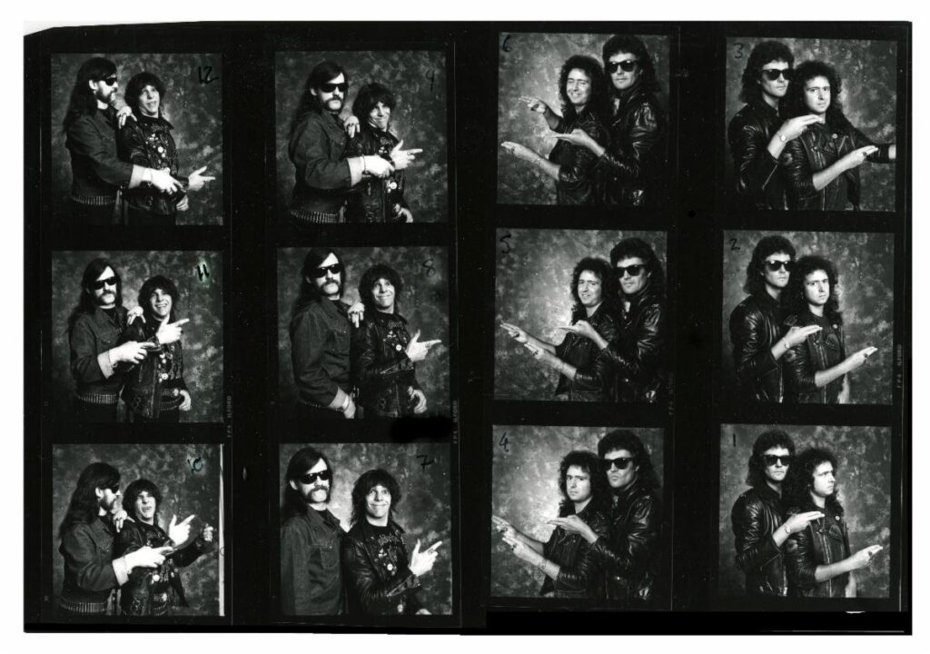 Motörhead in 1986, photo by Tony Mottram