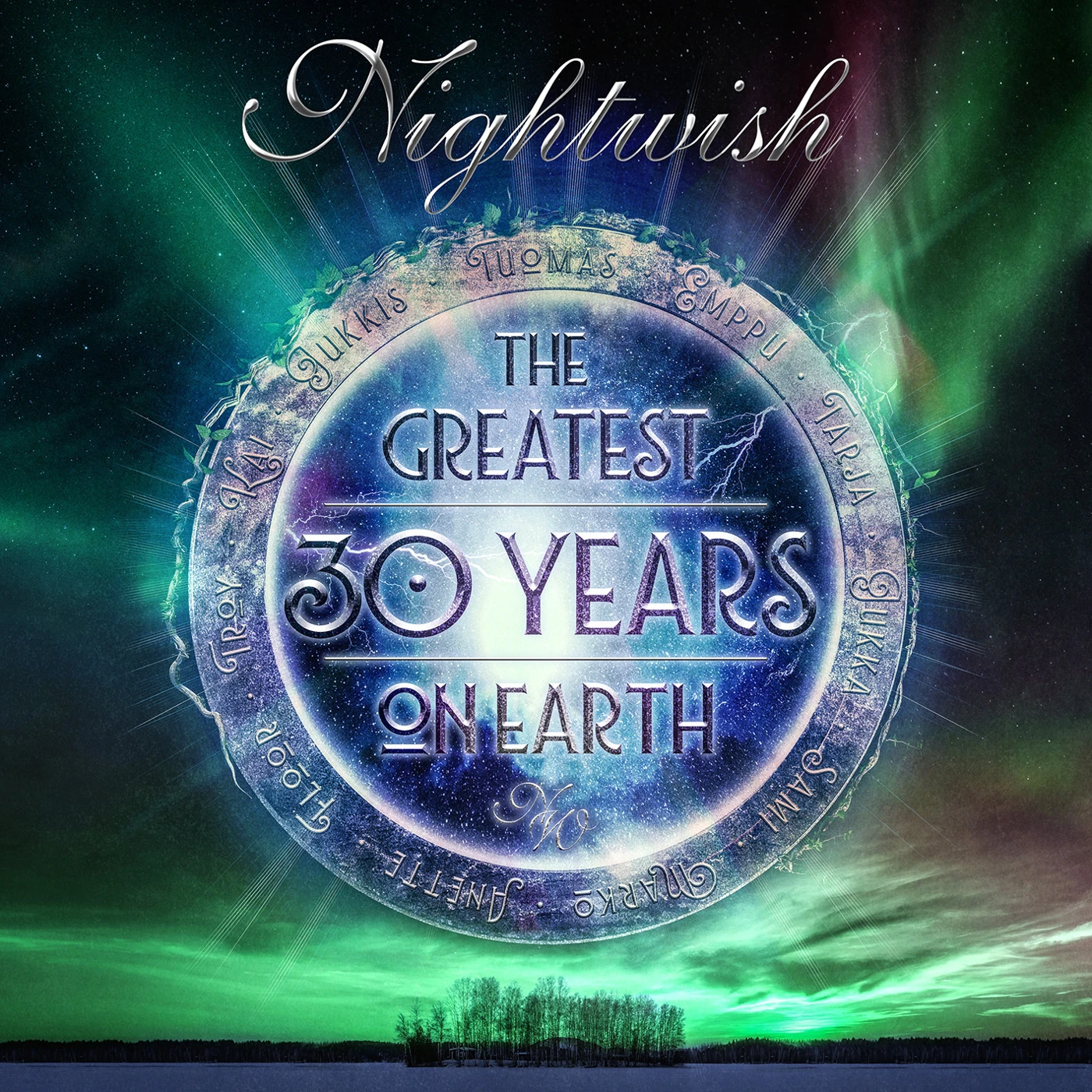 Nightwish The Greatest 30 Years On Earth cover