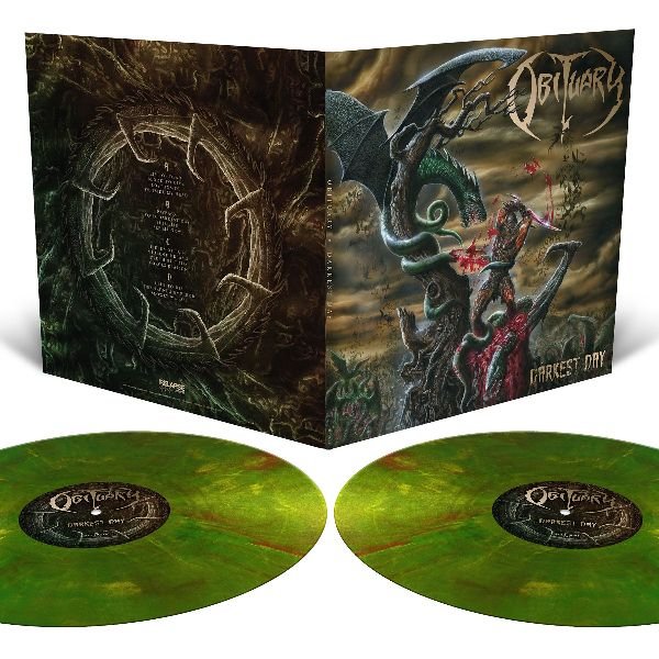 Obituary Darkest Day reissue vinyl