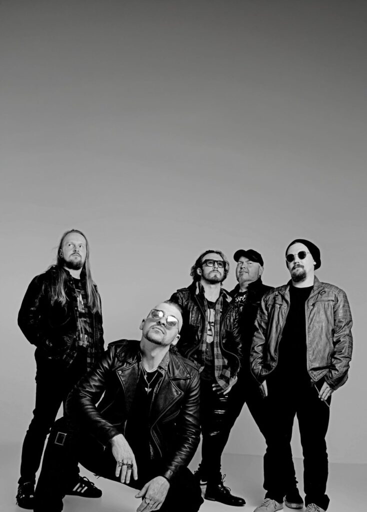 Teramaze black and white band photo