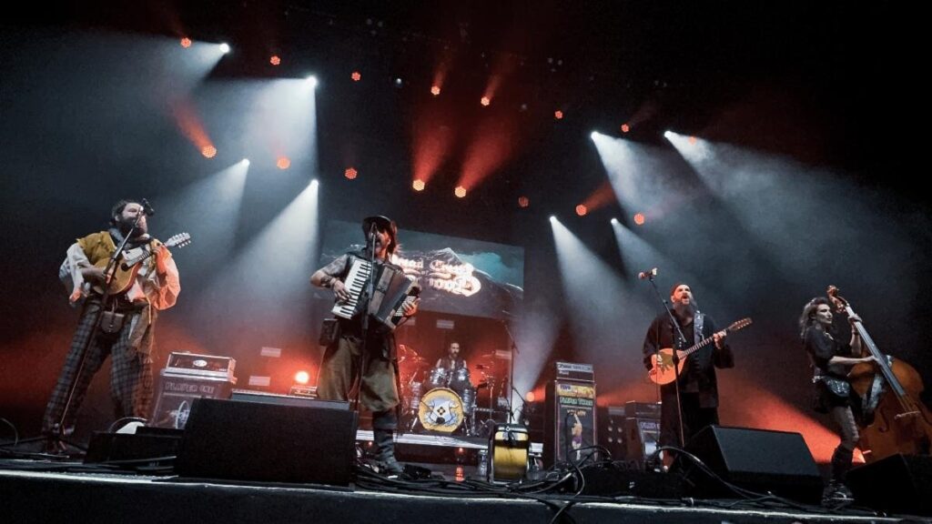 The Dread Crew of Oddwood performing live